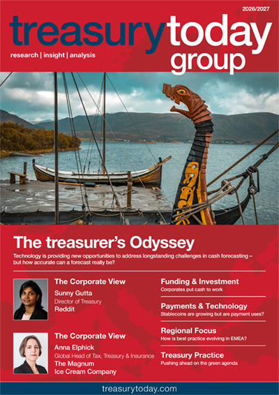 Treasury Today Group Autumn 2026 magazine cover