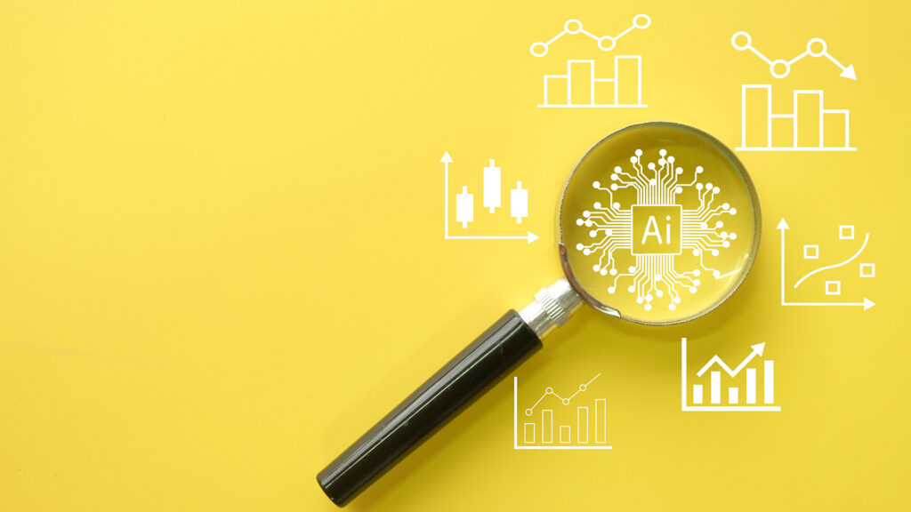 AI data analysis through mega scope.
