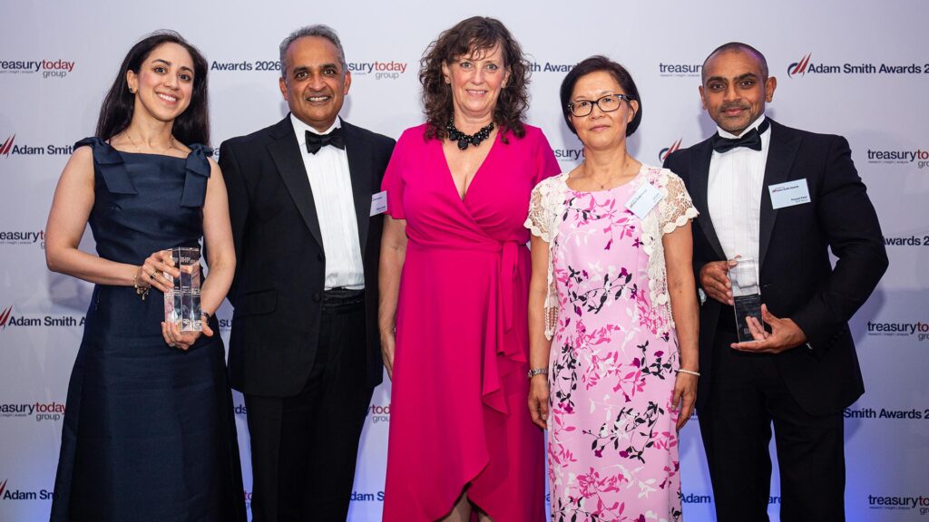 Photo of Sarvenaz Weland, Bank of America, Marlon Singh, Claire MacKenzie, Lin Lam and Priyesh Patel, BHP Group Limited.