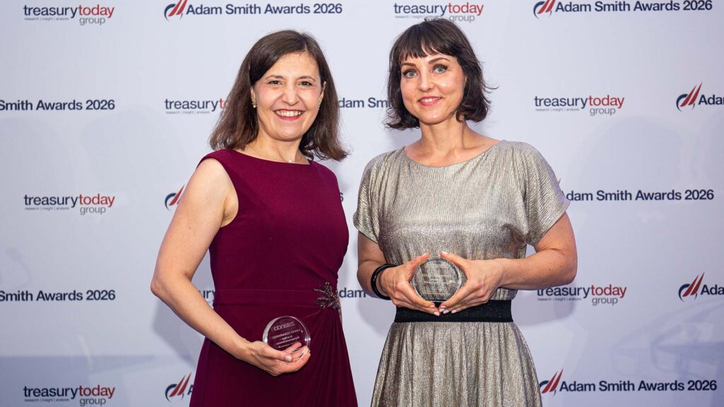 Photo of Galina Kersten, Deutsche Bank and Anika Williams, Zalando Payments GmbH.