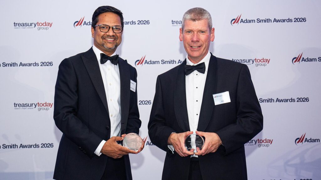 Photo of Jithender Nambron, Bank of America and George Duncan, SSE plc.