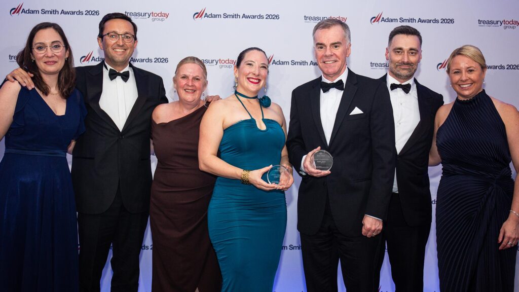 Photo of Violets Sanchez, Vincent Morel, Michelle Reader and Gabriela Guillen, Bacardi Limited and John Dower, Scotiabank.