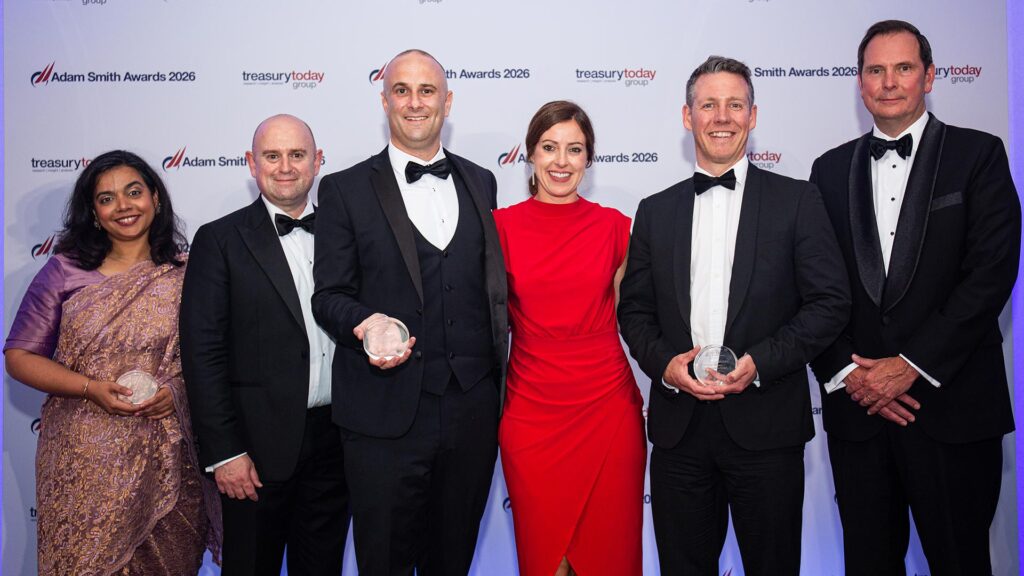Photo of Rizwana Ameer, Citi, Nicolas Papaioannou, Kieran Buckley and Idoia Laburu, Eaton and John Murray, J.P. Morgan